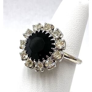 Sarah Coventry "Vogue" adjustable Ring Vintage Estate Silver Tone